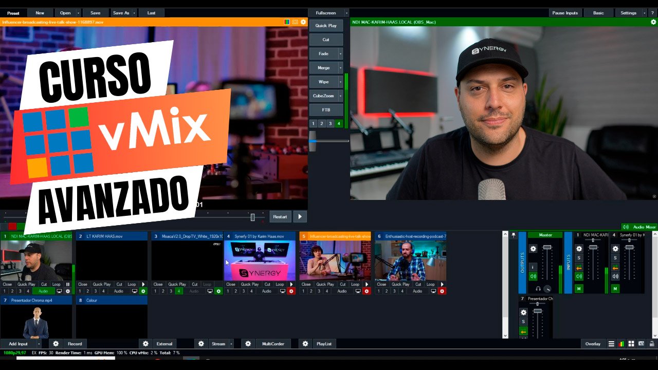 Curso vMix Avanzado